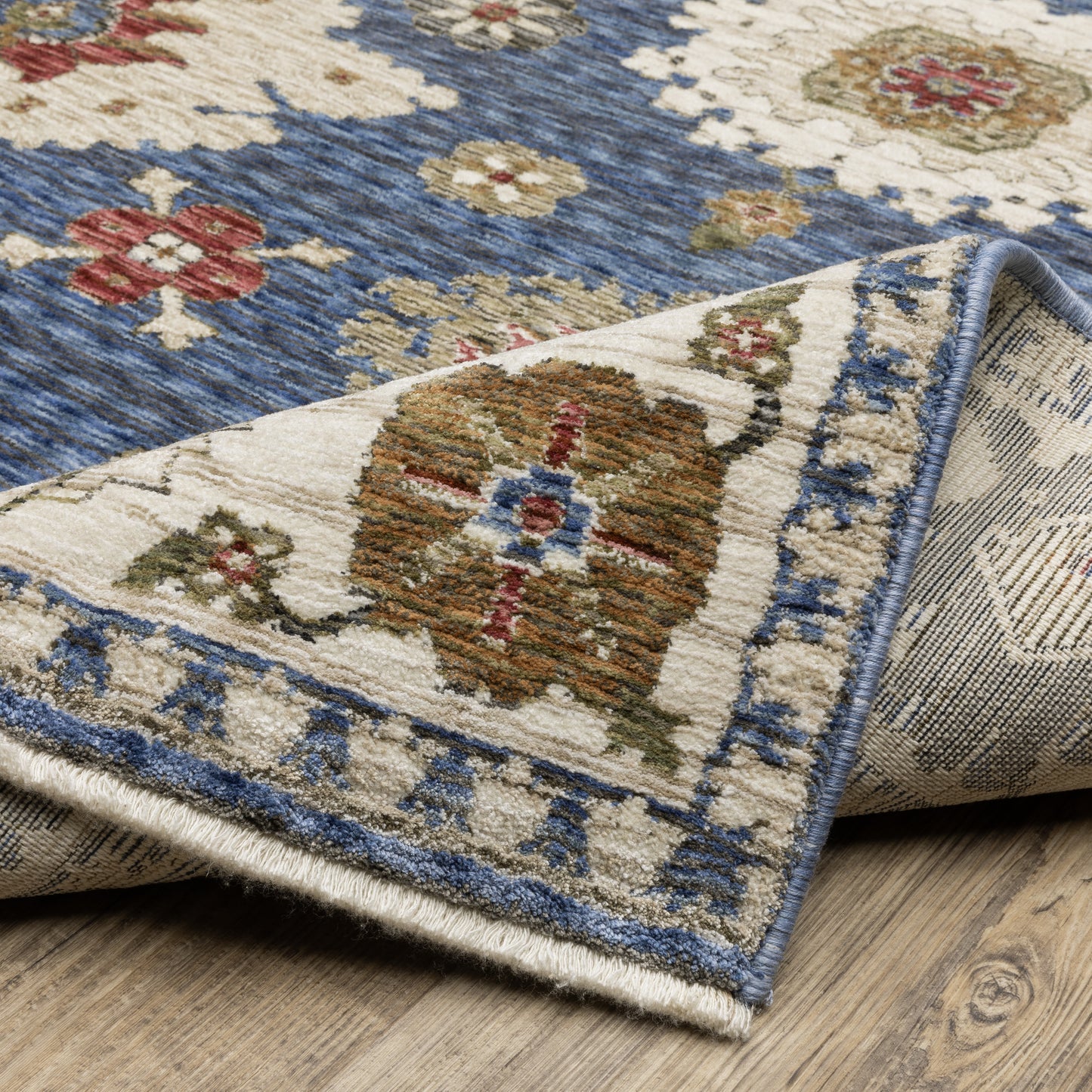 Oriental Weavers Hastings Blue Ivory Traditional