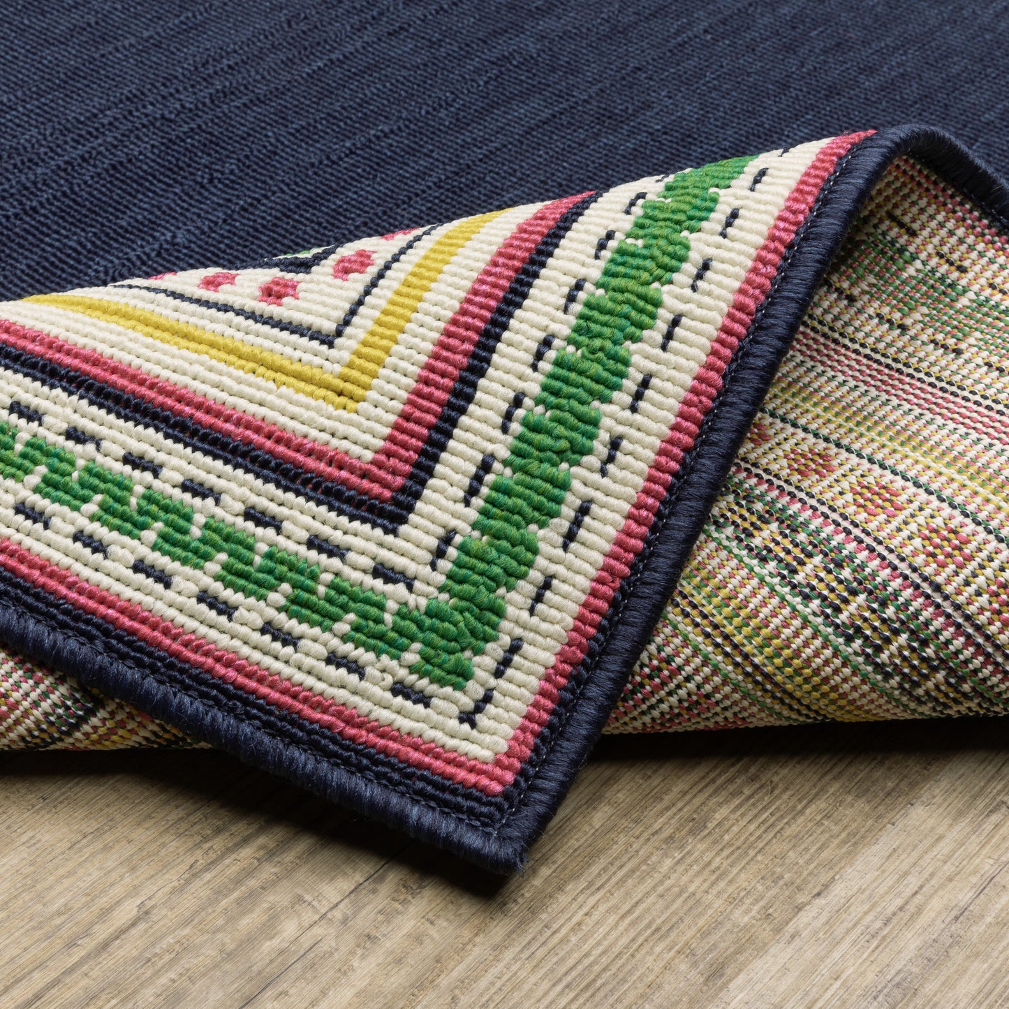 Oriental Weavers Havana Navy Multi Cottage