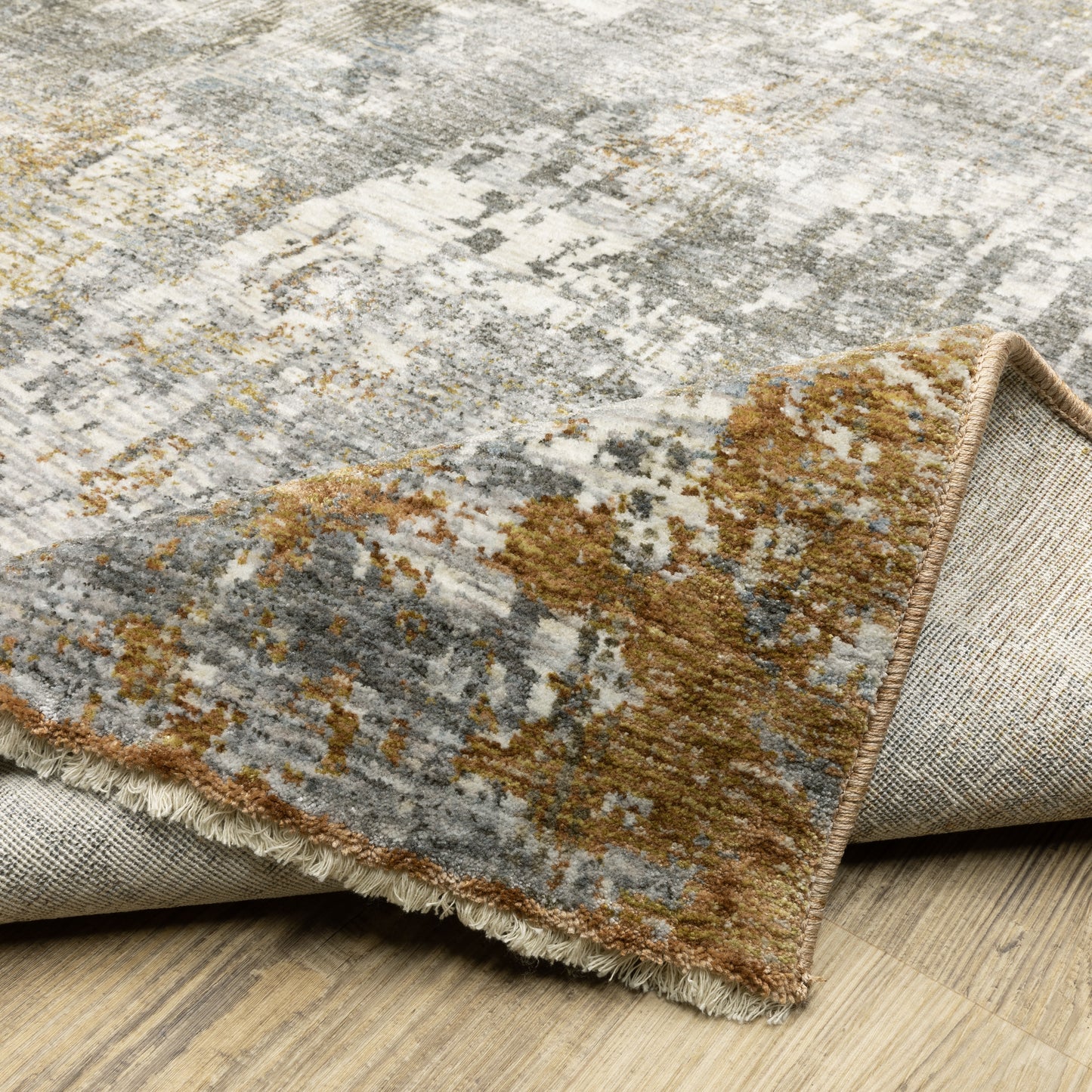 Oriental Weavers Hayden Grey Gold Modern & Contemporary