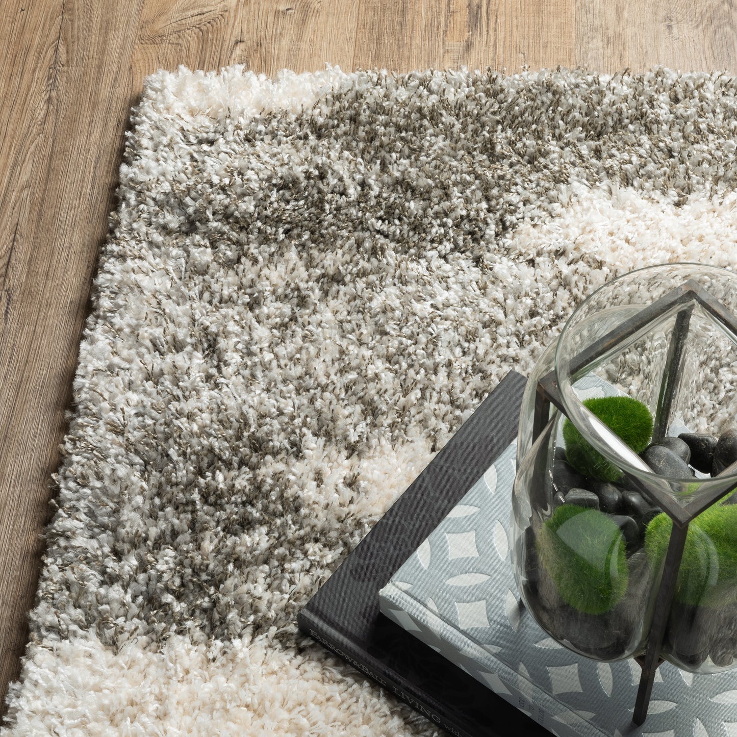 Oriental Weavers Henderson Grey Ivory Shag