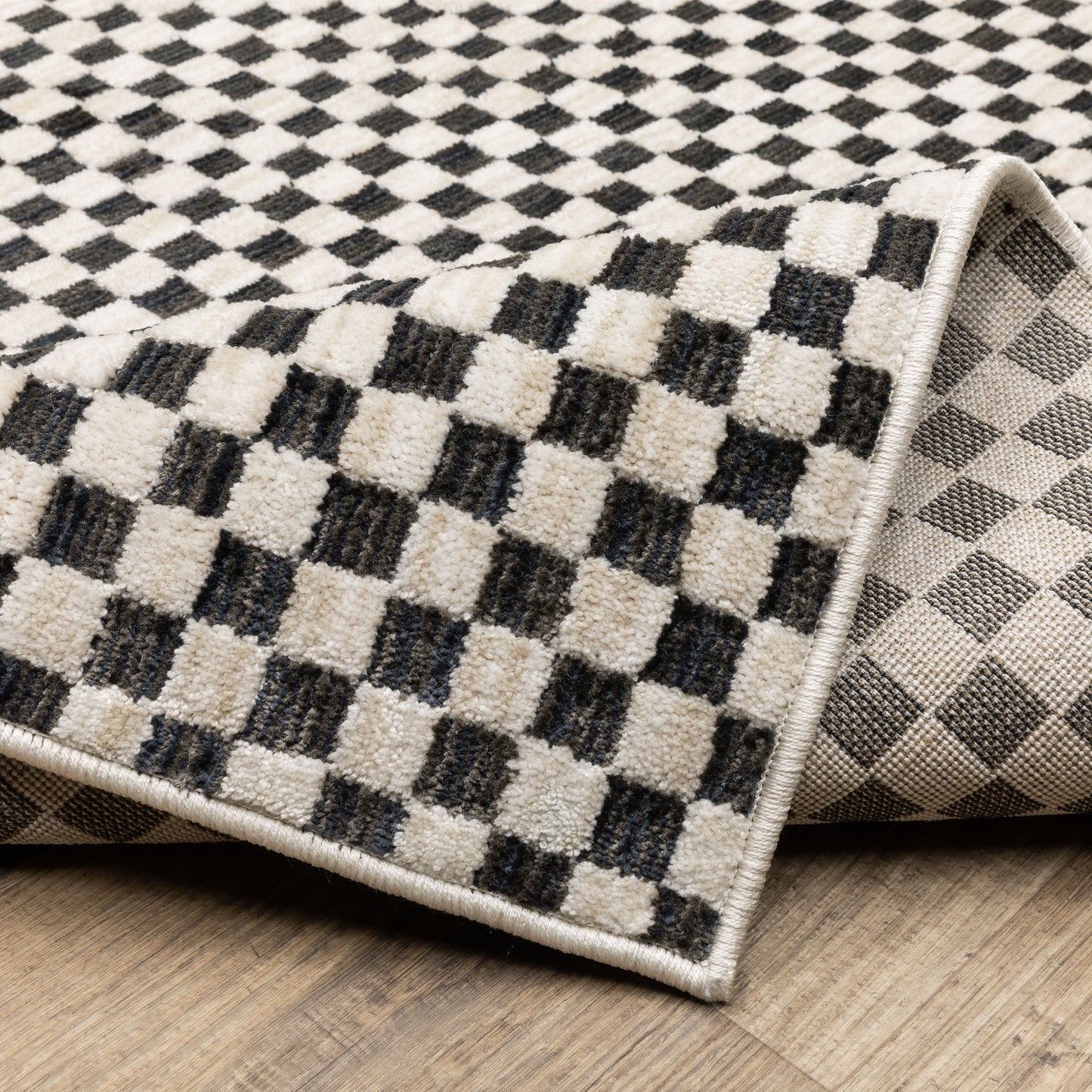 Oriental Weavers Hunter Black Ivory Modern