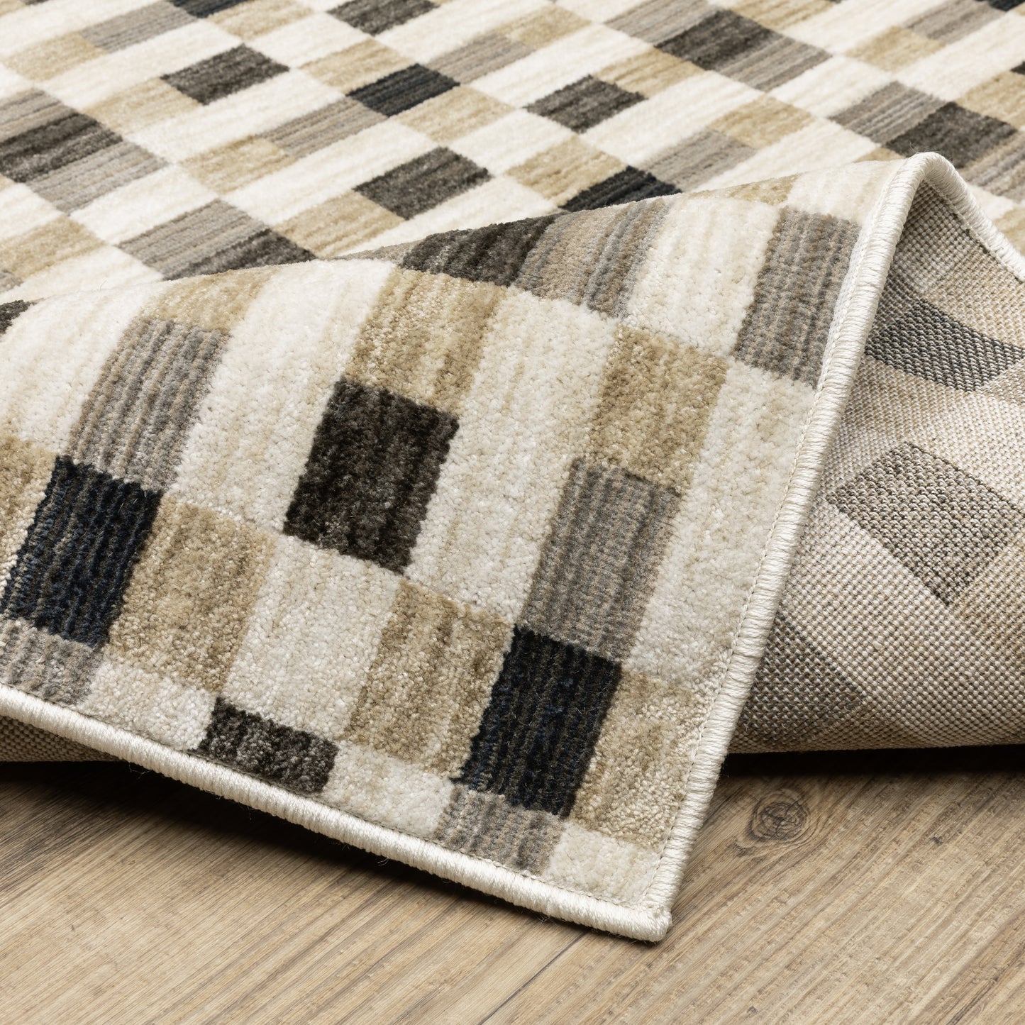 Oriental Weavers Hunter Black Gold Modern