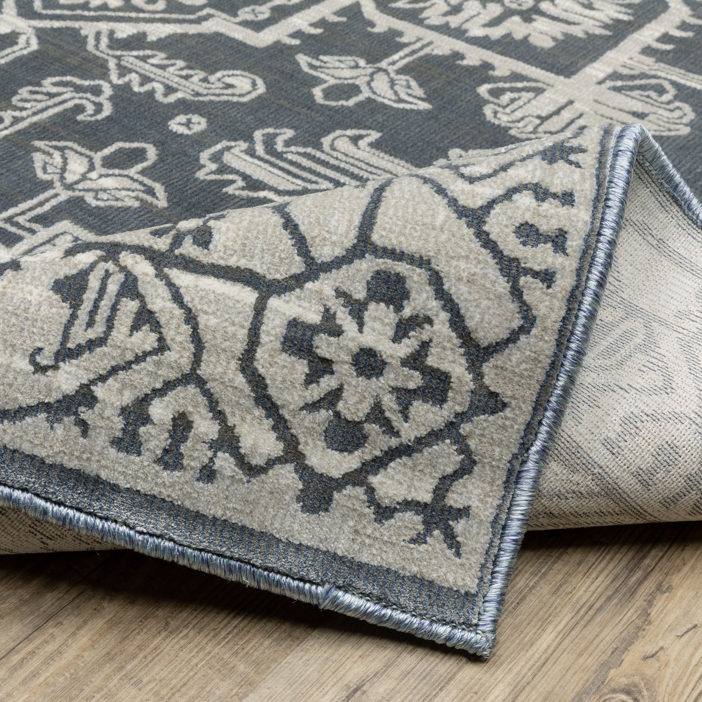 Oriental Weavers Intrigue Blue Grey Traditional