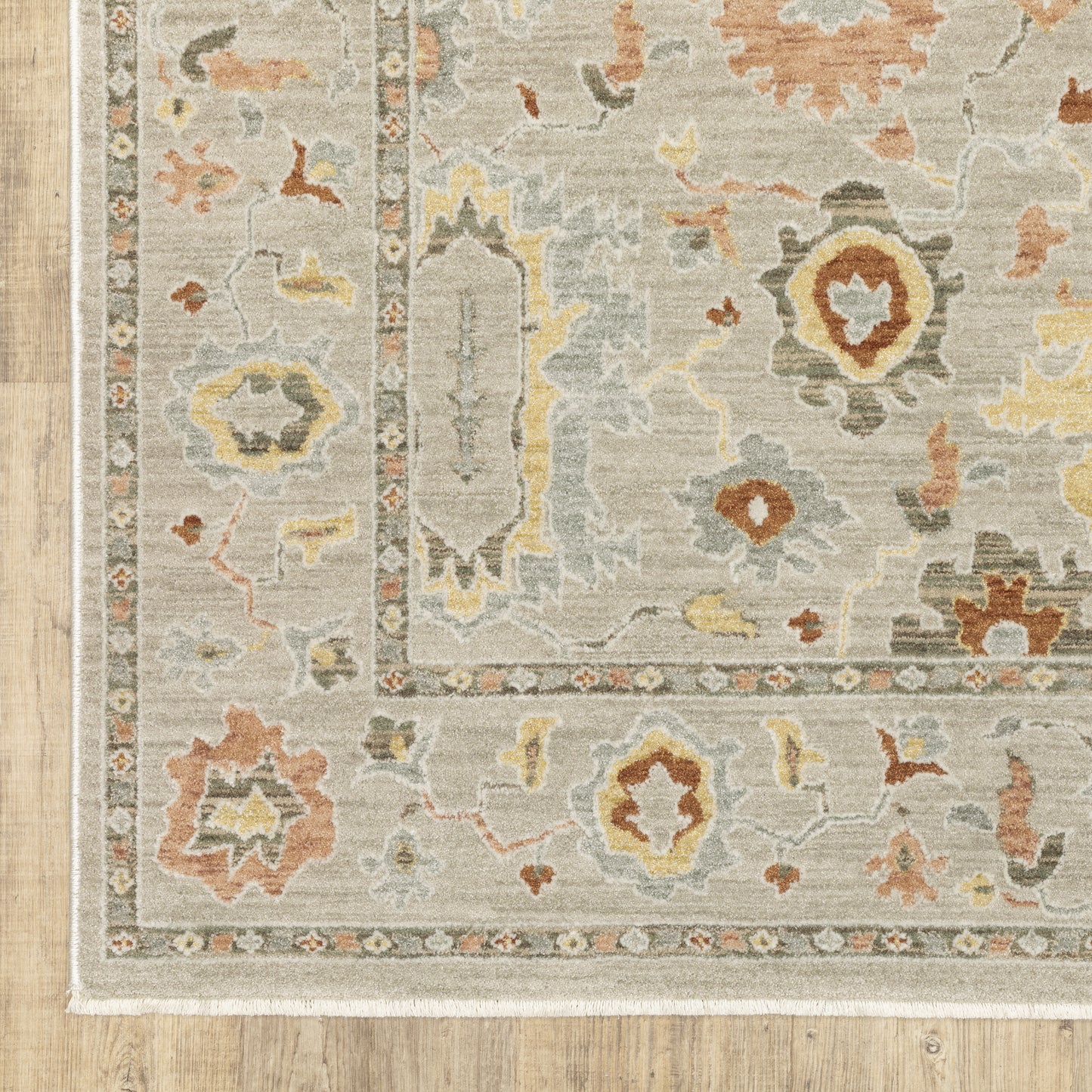 Oriental Weavers Keaton Grey Multi Traditional
