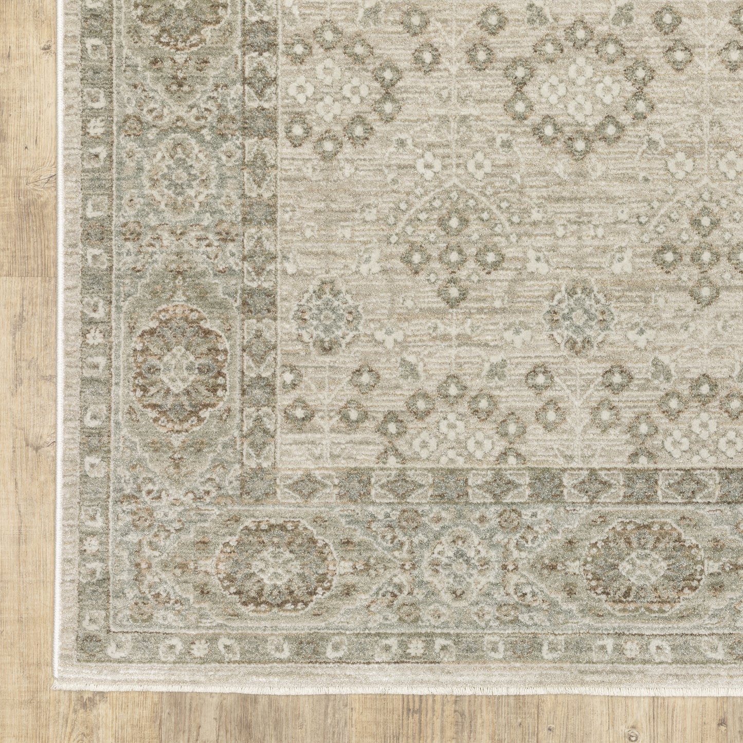 Oriental Weavers Keaton Beige Green Traditional