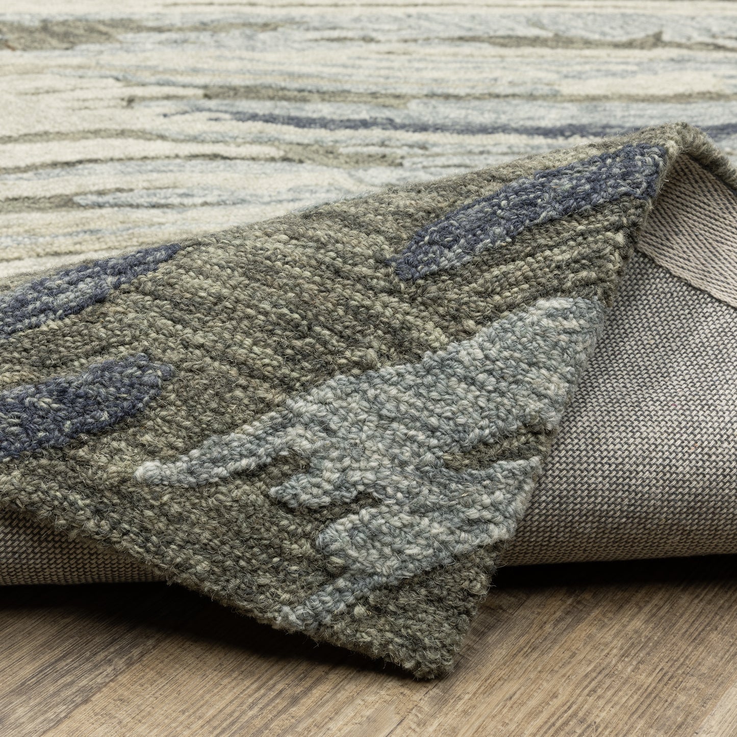 Oriental Weavers Kipton Grey Blue Modern & Contemporary