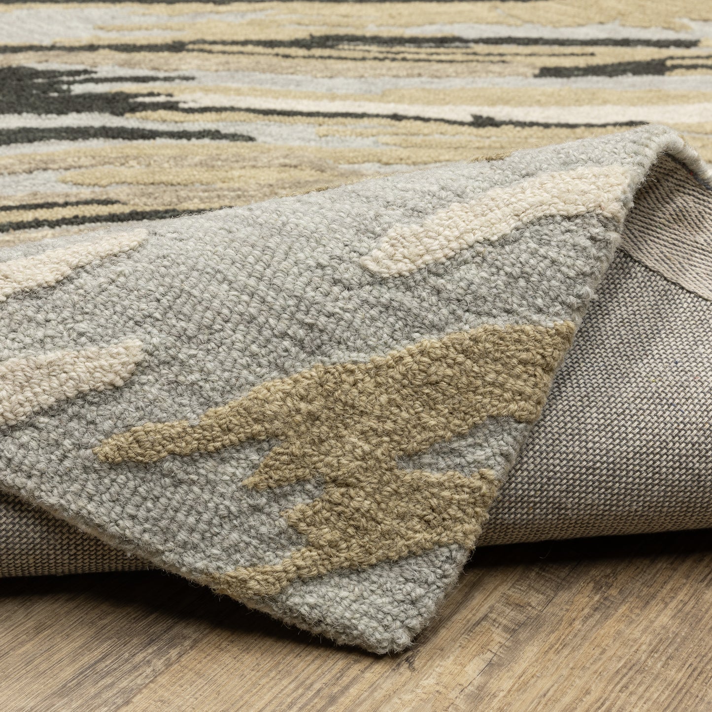 Oriental Weavers Kipton Grey Tan Modern & Contemporary