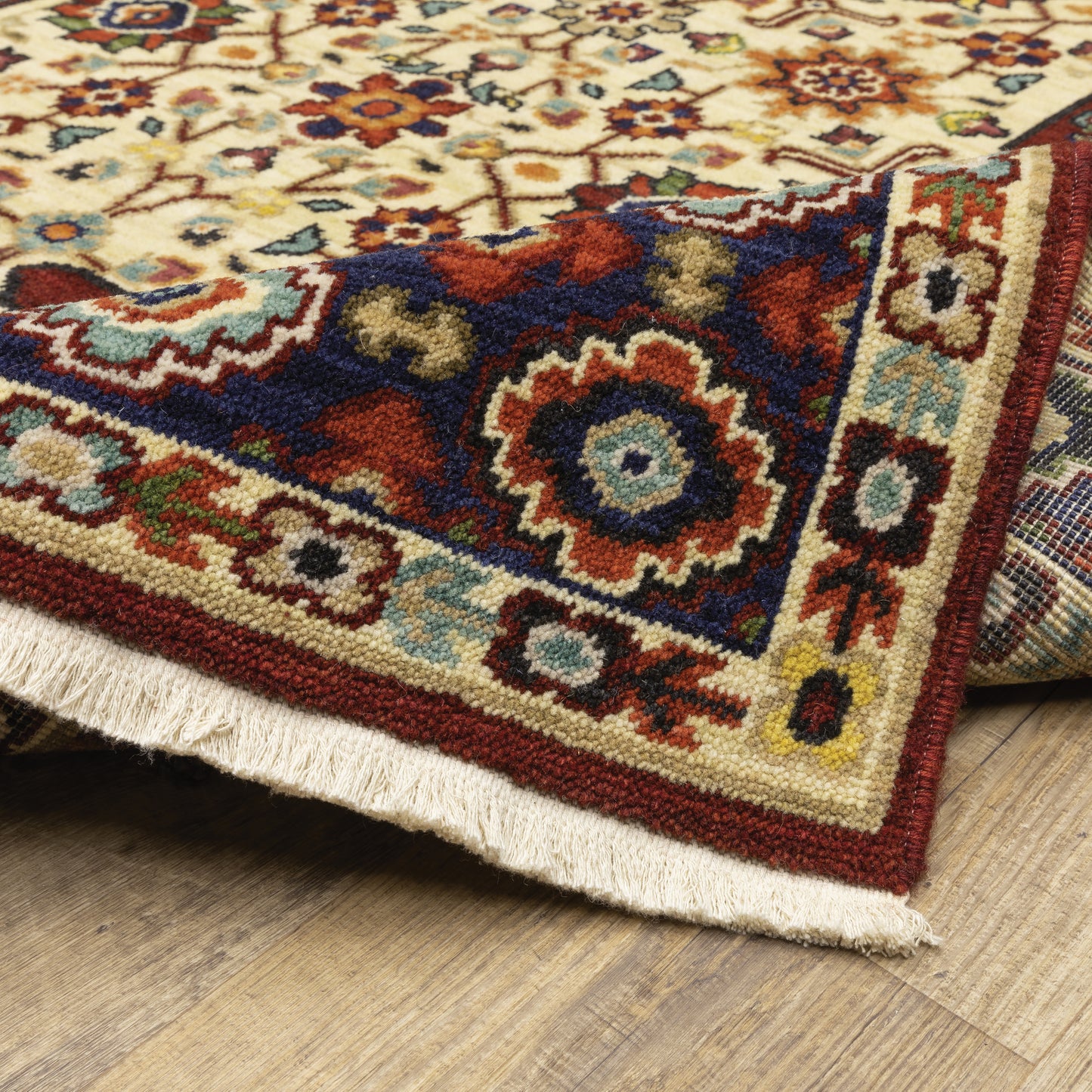 Oriental Weavers Lilihan Red Ivory Traditional