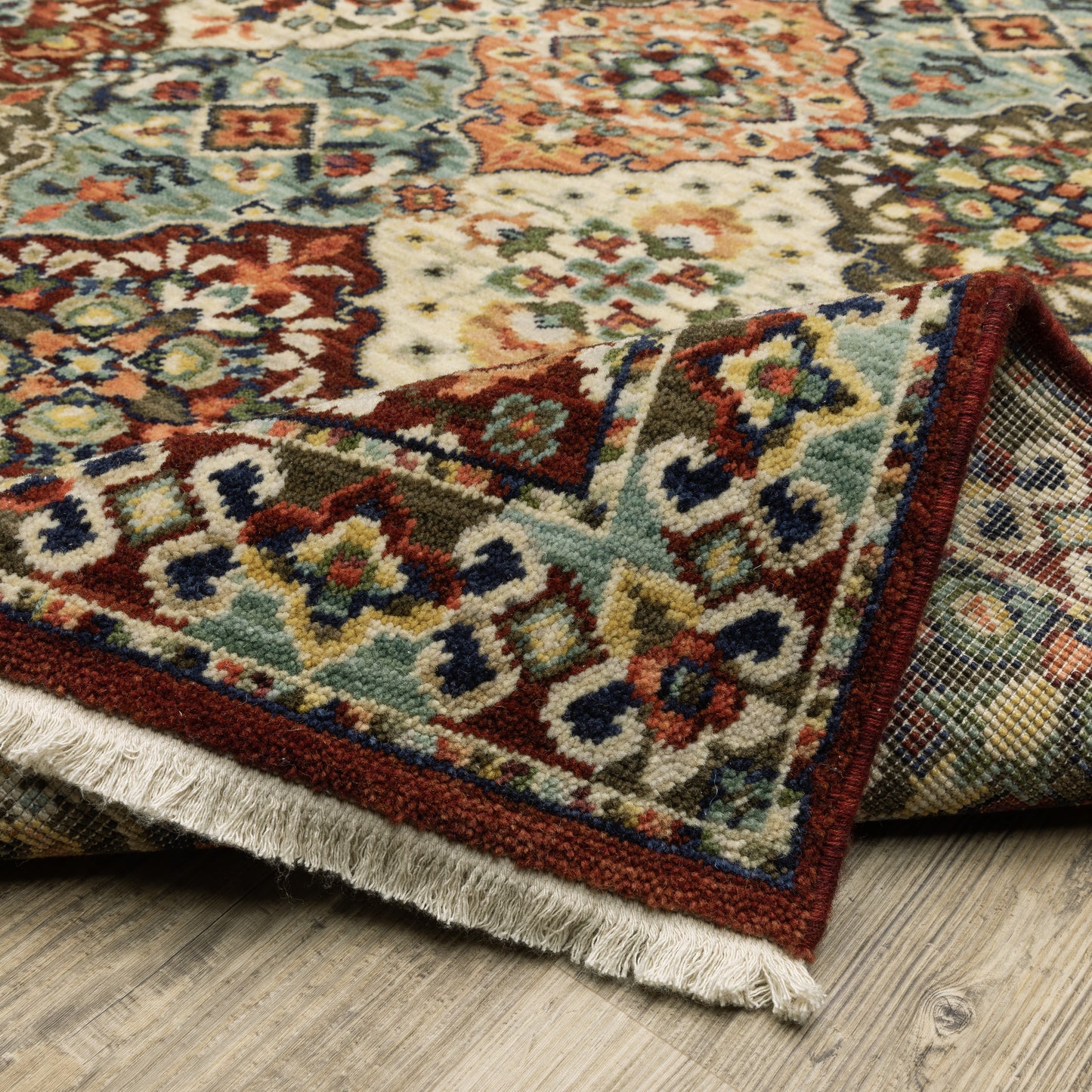 Oriental Weavers Lilihan Red Multi Traditional