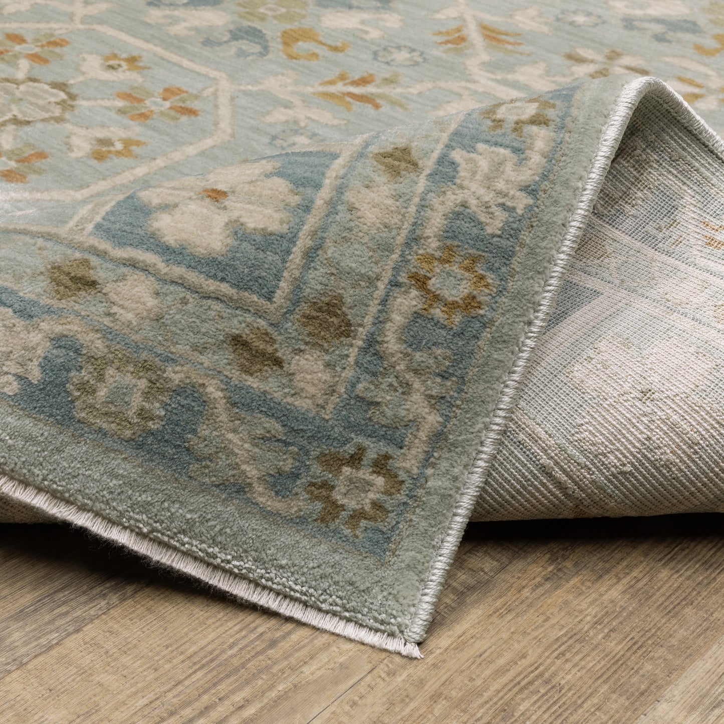 Oriental Weavers Maeve Teal Blue Traditional