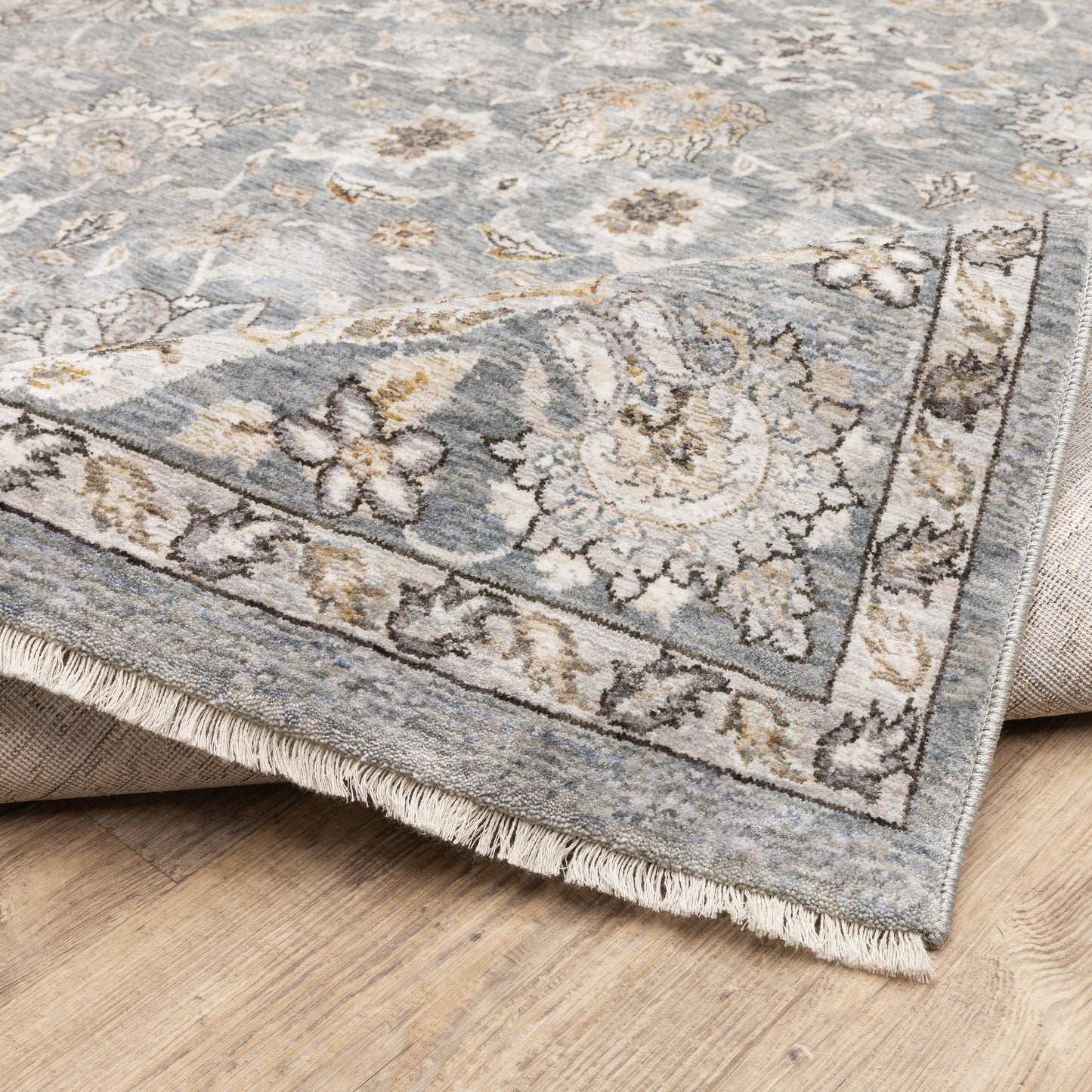 Oriental Weavers Maharaja Blue Ivory Traditional