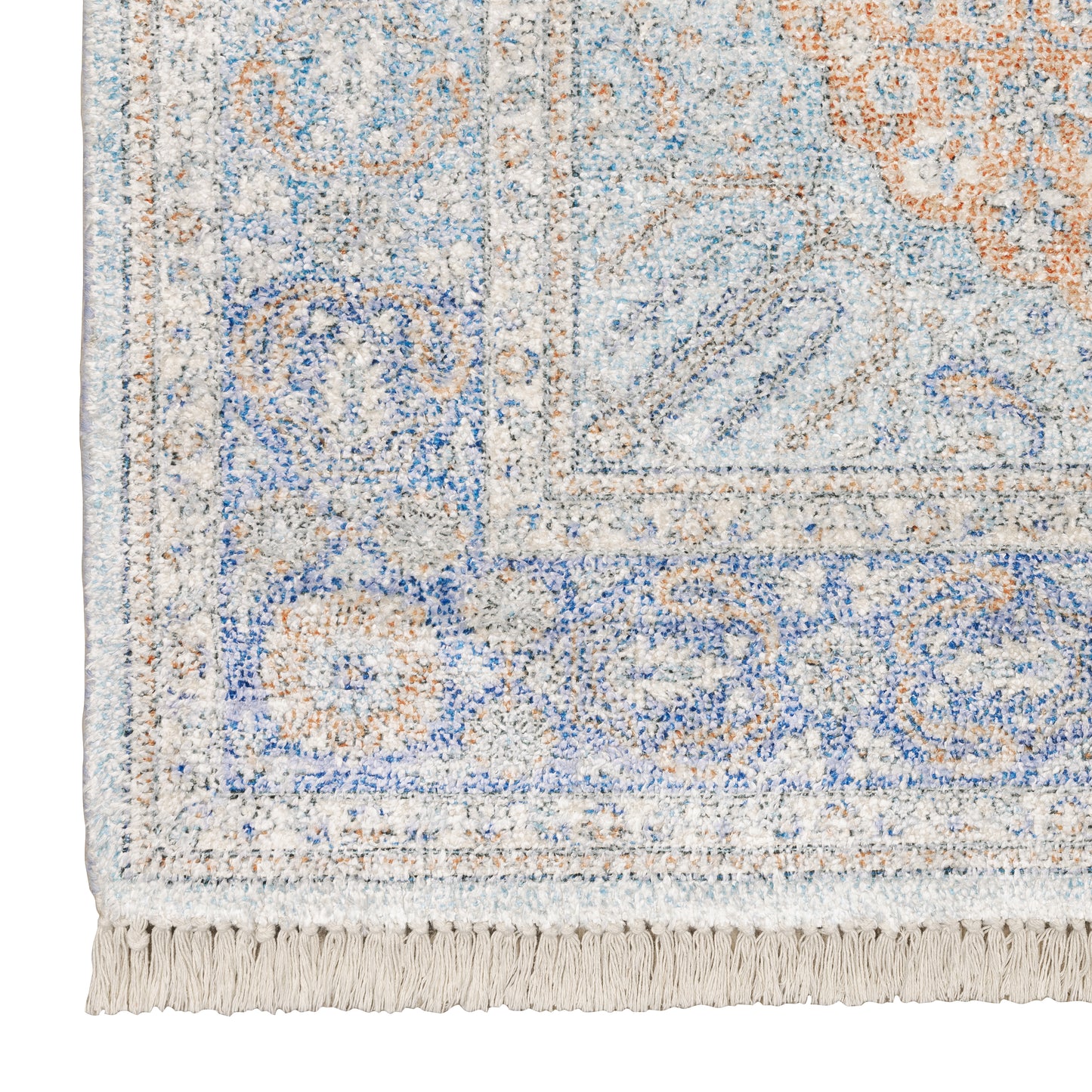 Oriental Weavers Malabar Blue Red Traditional