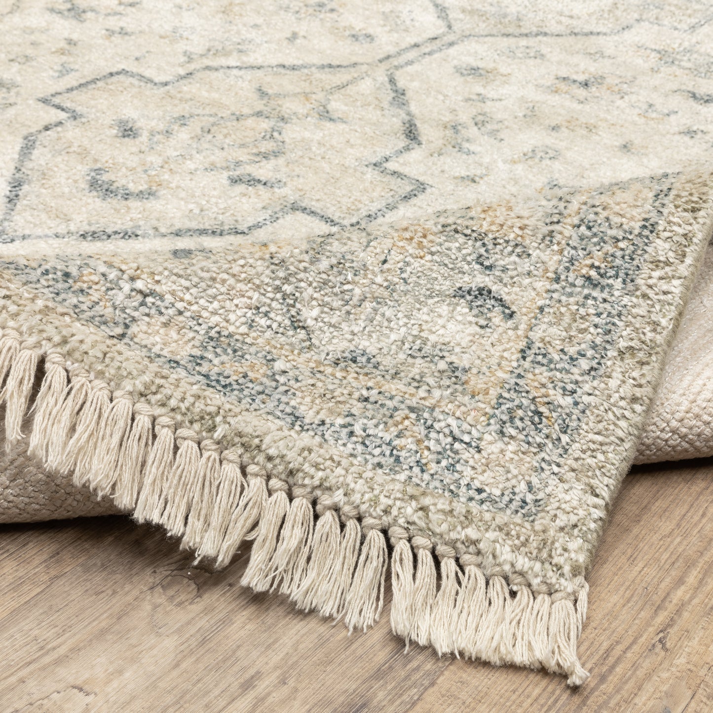 Oriental Weavers Malabar Beige Charcoal Traditional