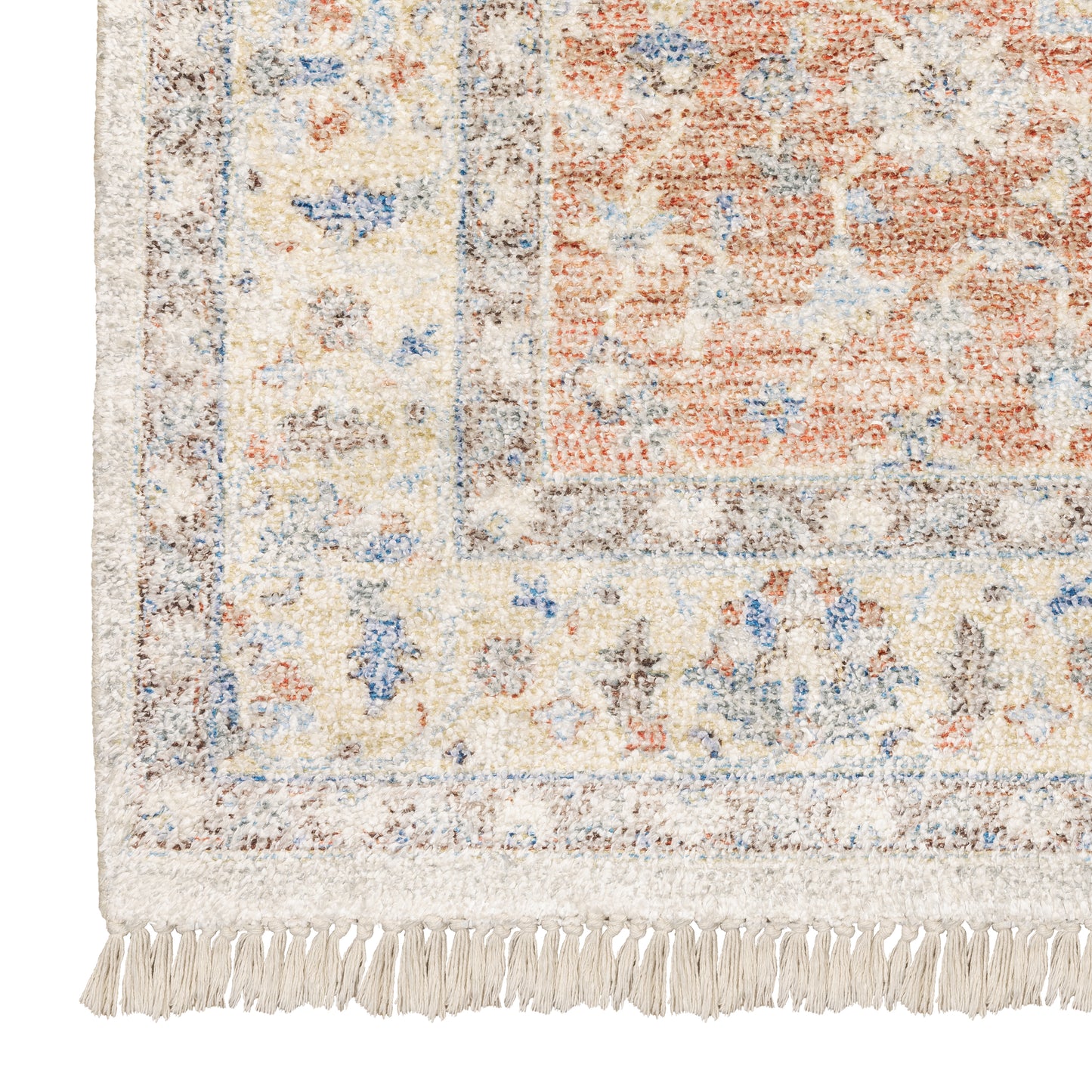 Oriental Weavers Malabar Orange Blue Traditional