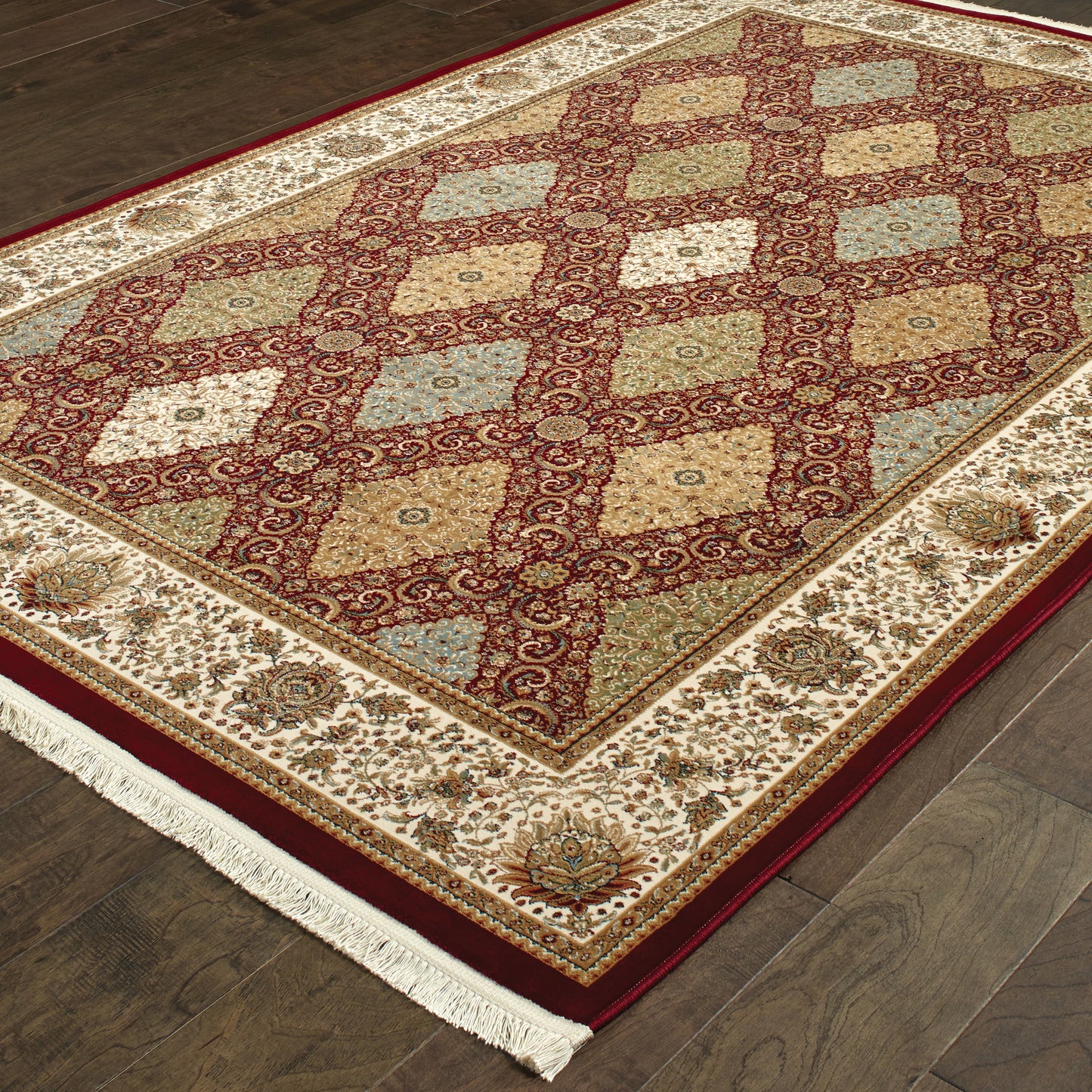 Oriental Weavers Masterpiece Red Multi Traditional