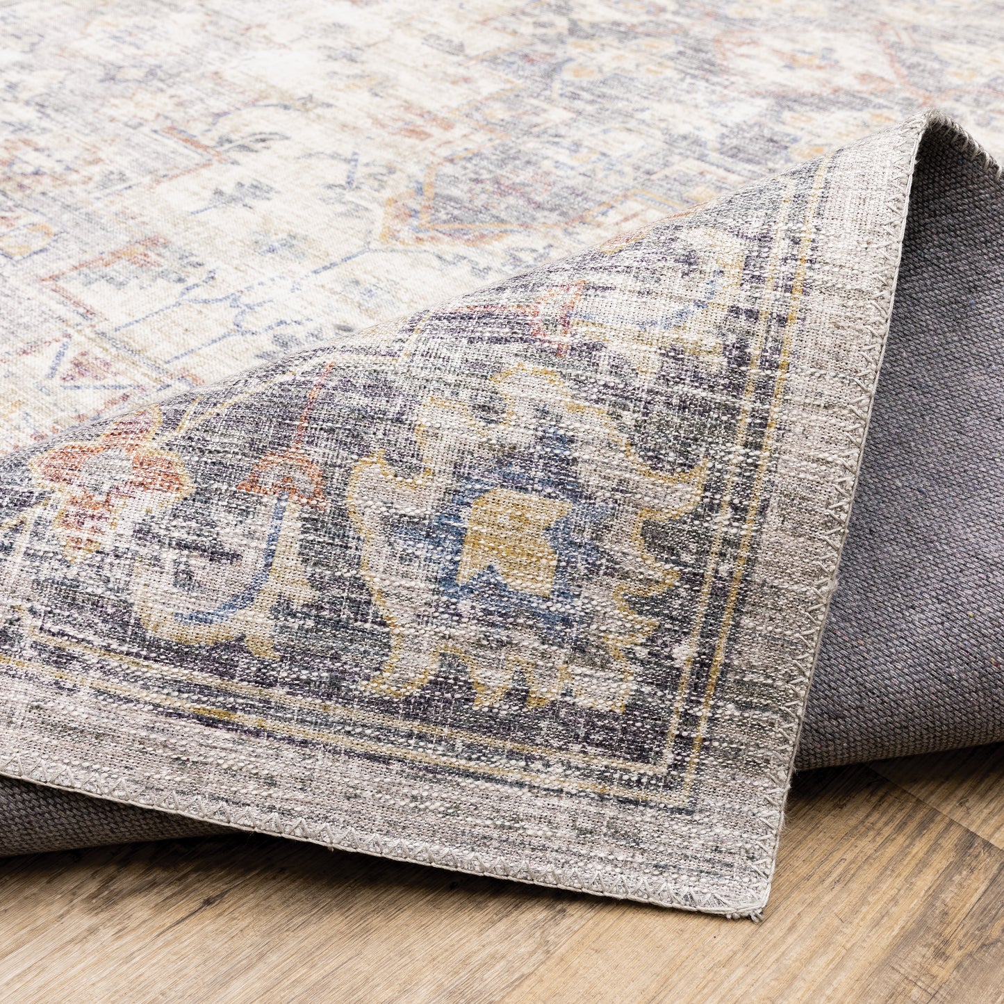Oriental Weavers Myers Park Blue Gold Traditional