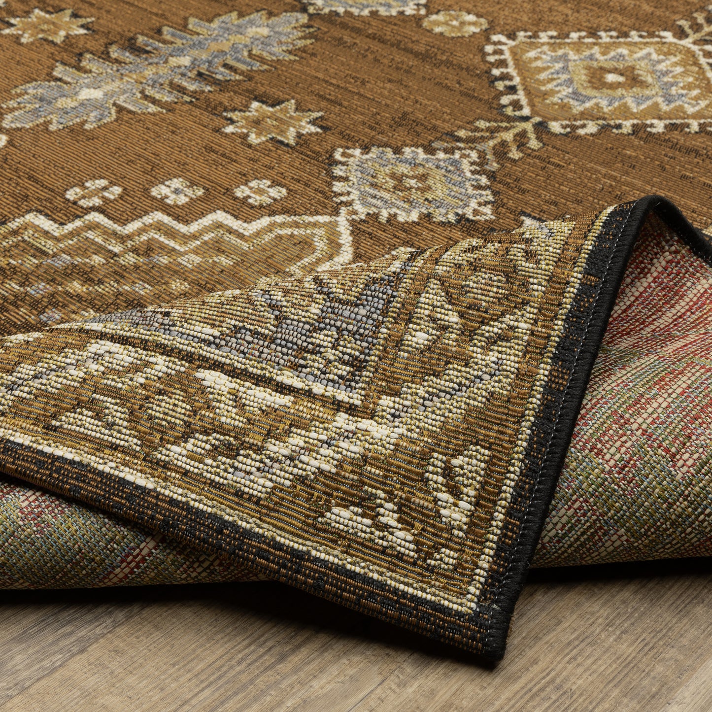 Oriental Weavers Naples Brown Grey Traditional