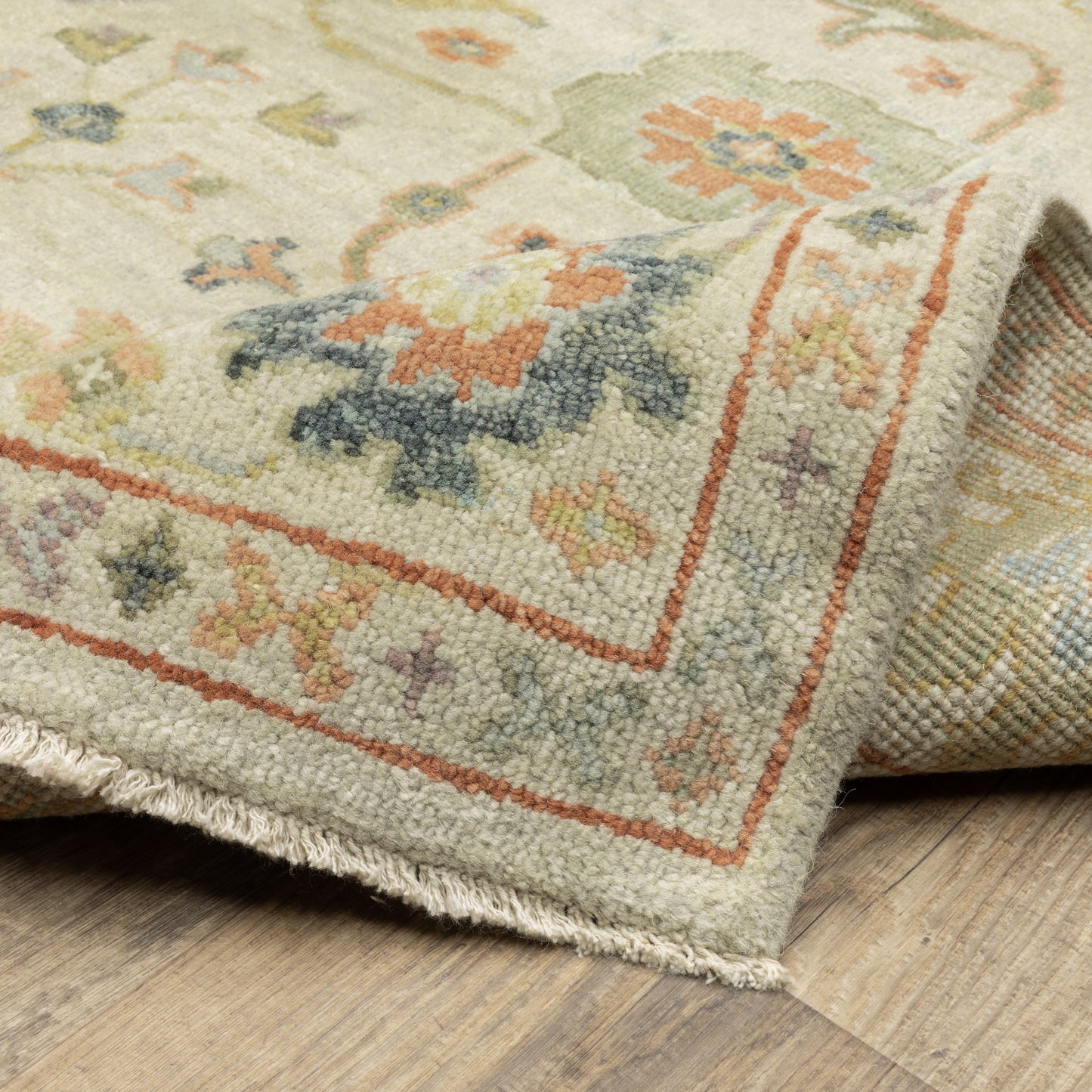 Oriental Weavers Palace Beige Green Traditional