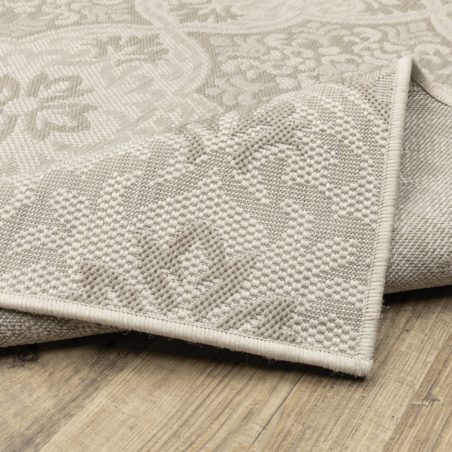 Oriental Weavers Portofino Ivory Grey Moroccan