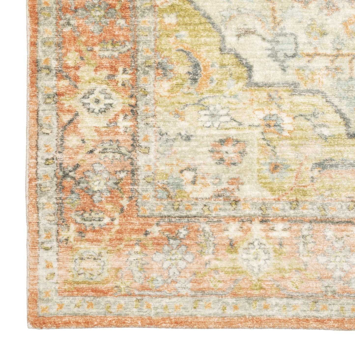 Oriental Weavers Savoy Orange Silver Traditional