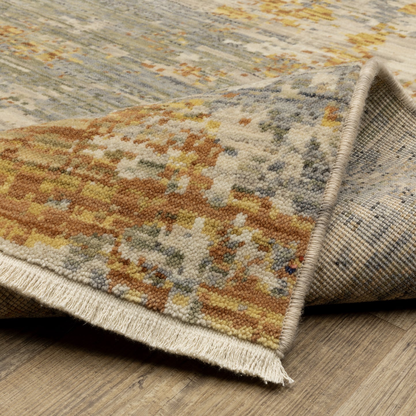 Oriental Weavers Soleri Beige Gold Modern & Contemporary