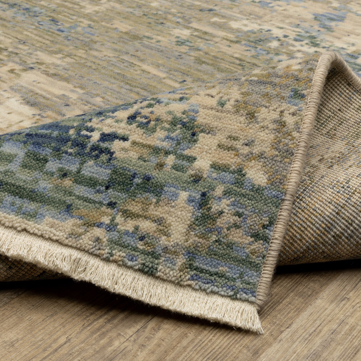 Oriental Weavers Soleri Beige Blue Modern & Contemporary