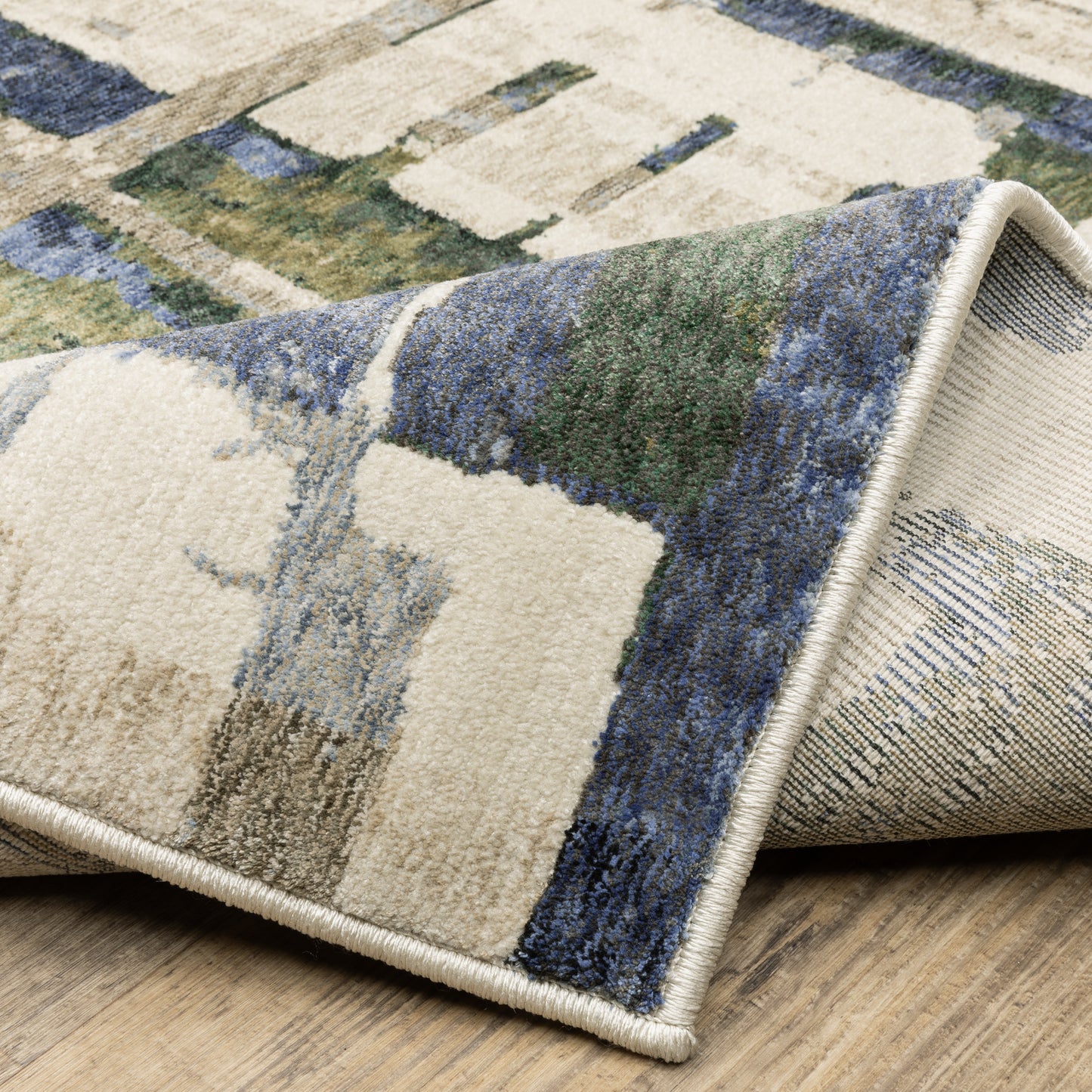 Oriental Weavers Tisdell Blue Green Modern