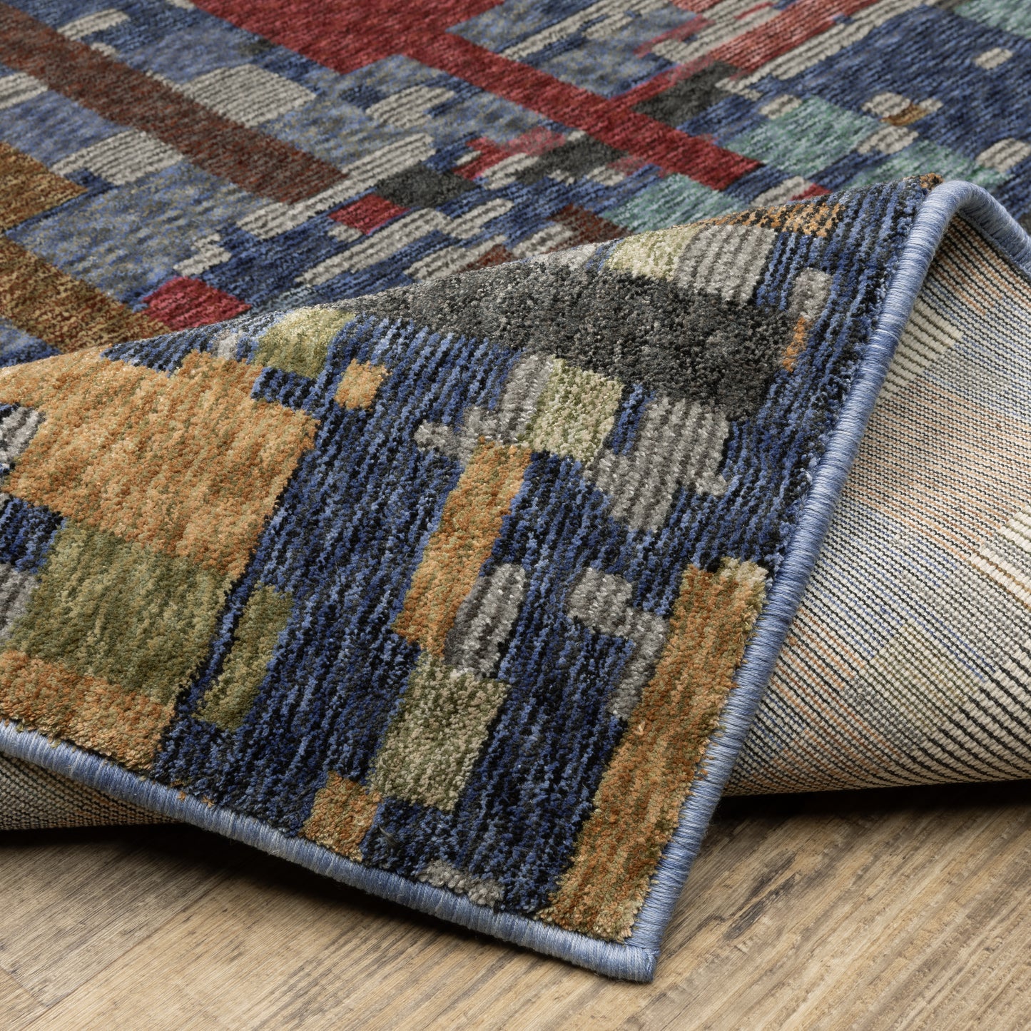 Oriental Weavers Tisdell Blue Multi Modern