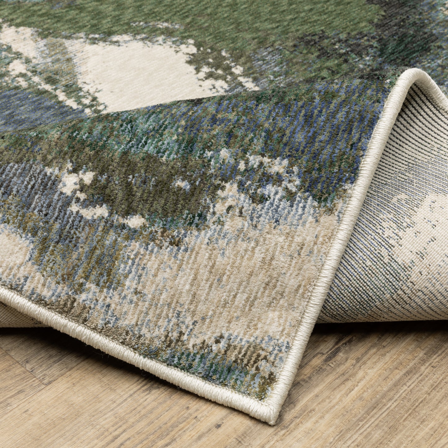 Oriental Weavers Tisdell Blue Green Modern