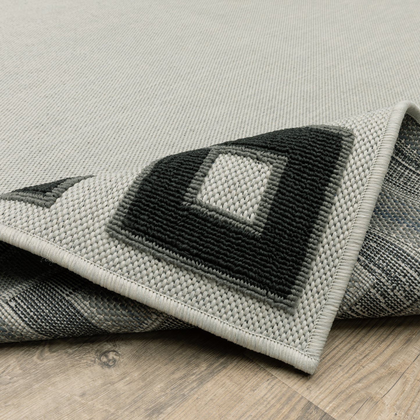 Oriental Weavers Torrey Light Grey Black Casual
