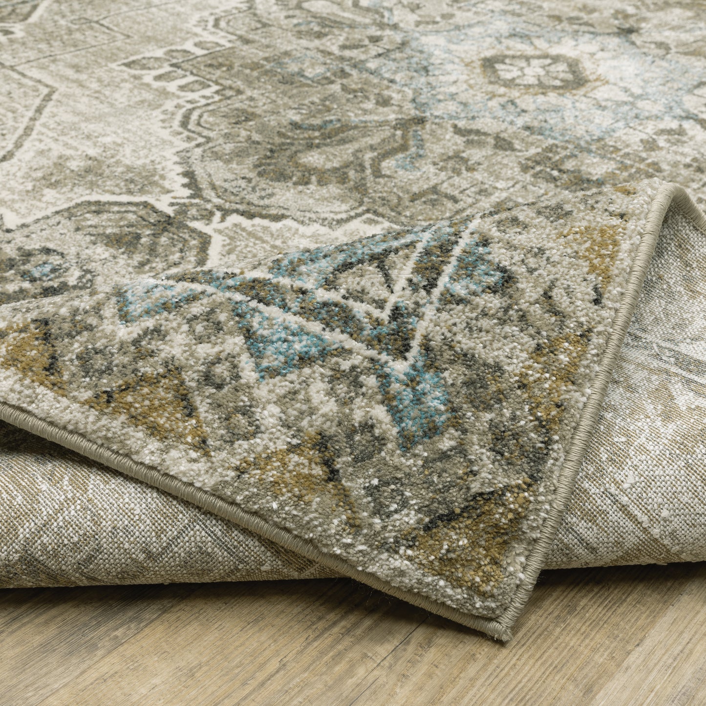 Oriental Weavers Venice Grey Blue Traditional