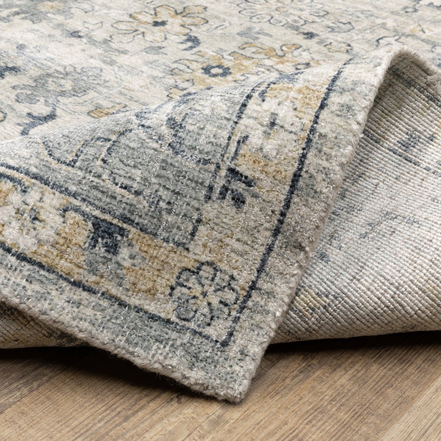 Oriental Weavers Windham Grey Blue Traditional