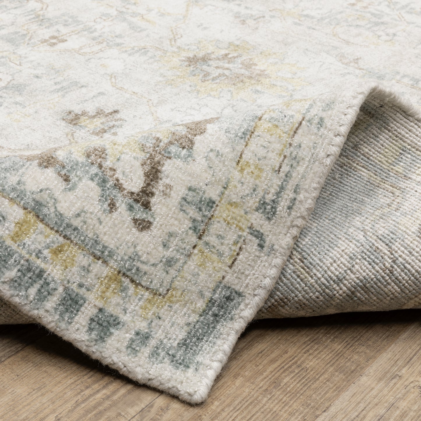 Oriental Weavers Windham Ivory Blue Traditional