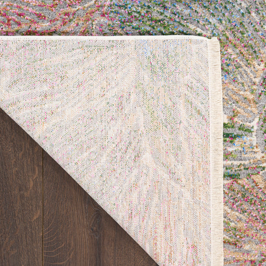 Nourison Home Vintage Harmony Sage Multicolor Contemporary