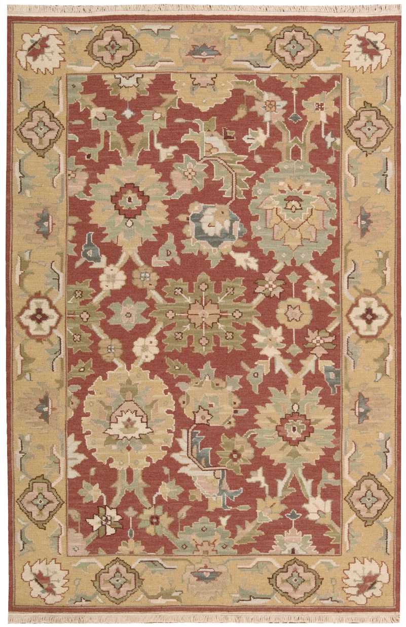 Nourison Home Nourmak S174 Rust Traditional Woven Rug