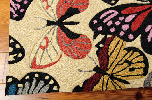 Nourison Home Fantasy Beige Contemporary