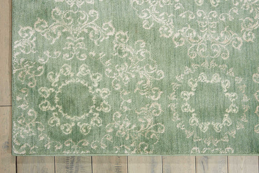Nourison Home Tranquility Light Green Transitional