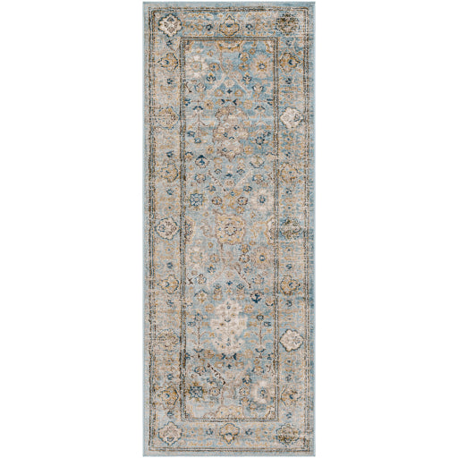 Surya Pertek PTK-2307 Deep Teal Traditional Rug