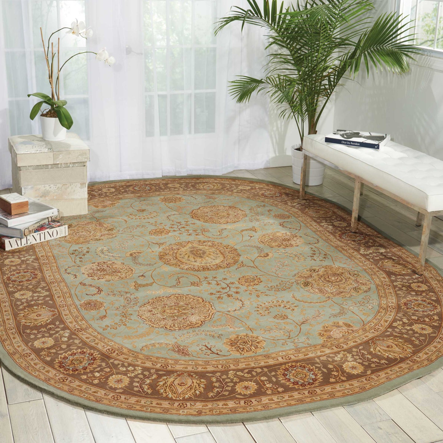 Nourison Home Nourison 2000 Blue Traditional