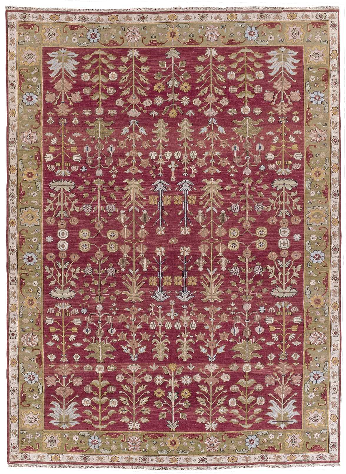 Nourison Home Nourmak SK92 Burgundy Traditional Woven Rug