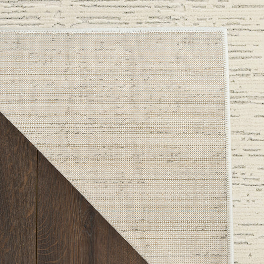 Nourison Home Ivory Hues Ivory Grey Contemporary