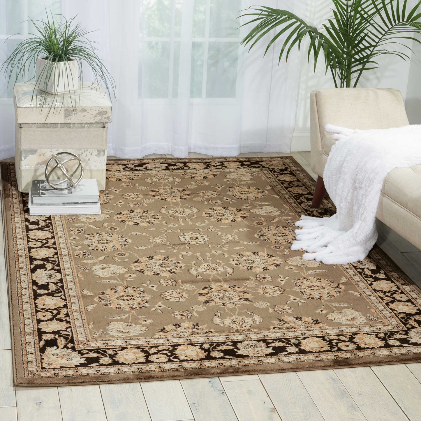 Nourison Home Ararat Grey Traditional