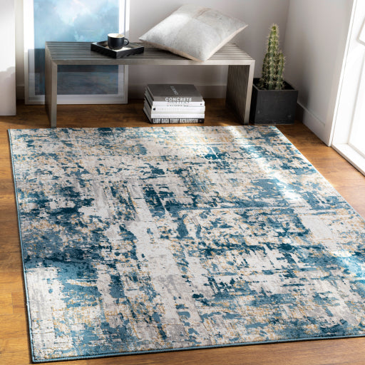 Surya Quatro QUA-2303 Light Blue Modern Rug