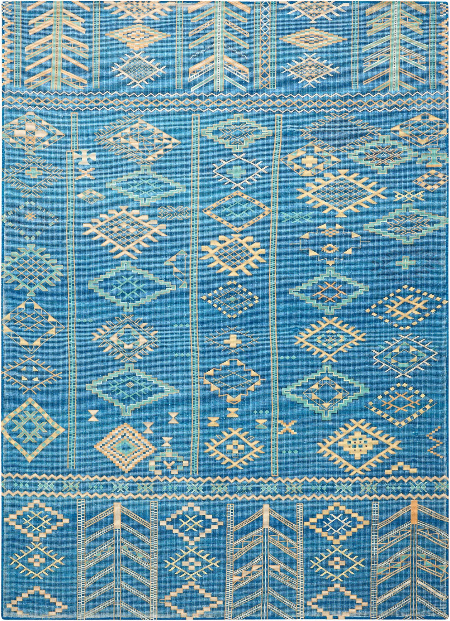 Nourison Home Madera MAD05 Denim Transitional Power-loomed Rug