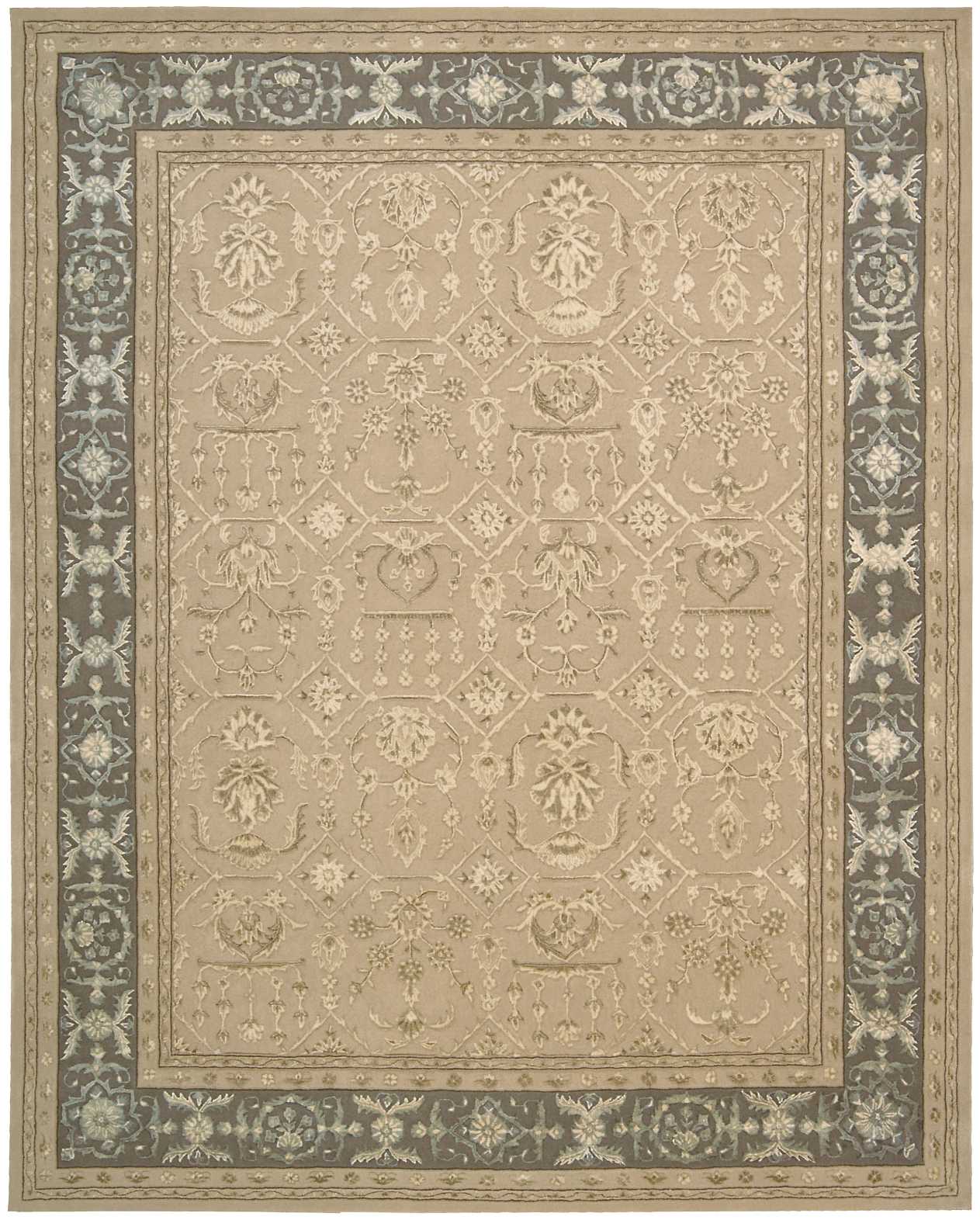 Nourison Home Regal REG01 Sand Traditional Tufted Rug
