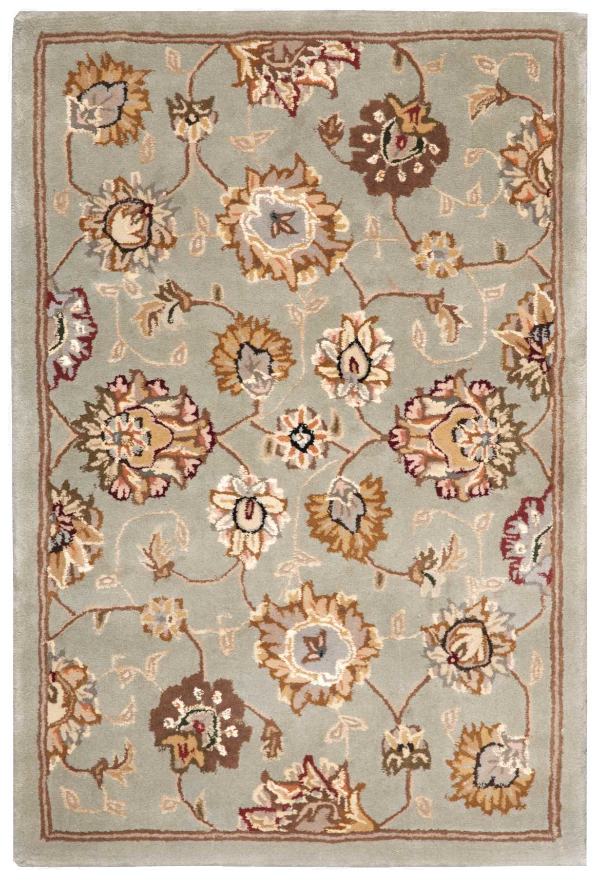 Nourison Home Nourison 2000 2360 Aqua Traditional Tufted Rug