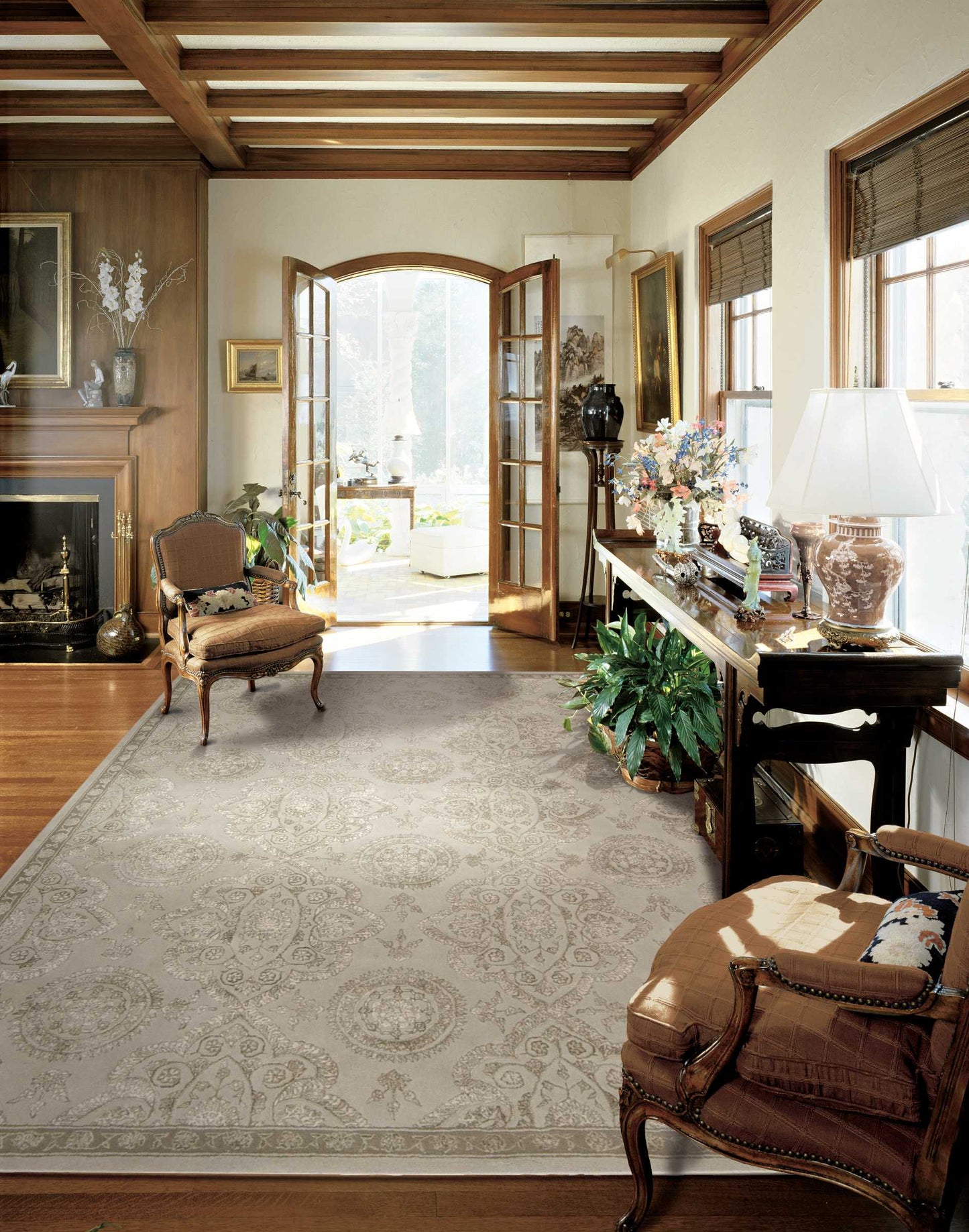 Nourison Home Regal Grey Traditional