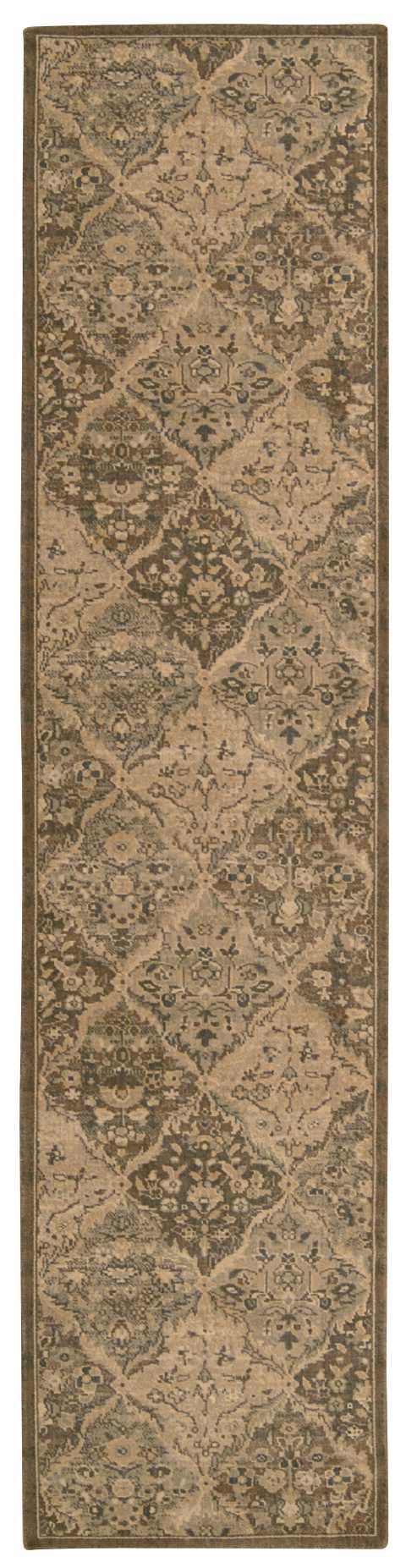 Nourison Home Silken Allure SLK09 Multicolor Traditional Loomed Rug