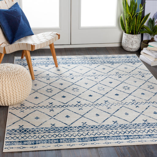 Surya Roma ROM-2339 Dark Blue Global Rug