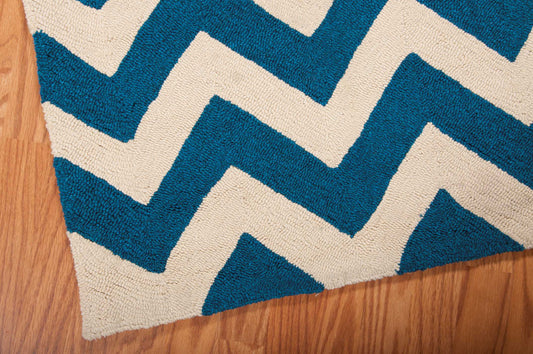 Nourison Home Portico Navy Contemporary